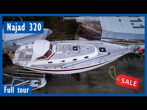Najad 320 steht zum Verkauf - Außen- und Innenansicht [VERKAUFT]