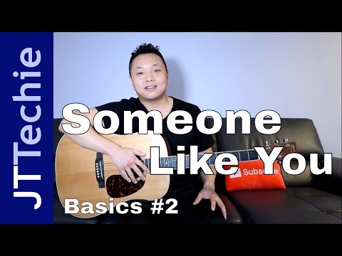 How to Play Someone Like You by Adele on Acoustic Guitar for Beginners | Easy Tutorial | BASICS #2