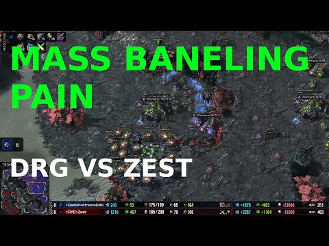 Zest vs DRG - PvZ - FINALS - Starcraft 2