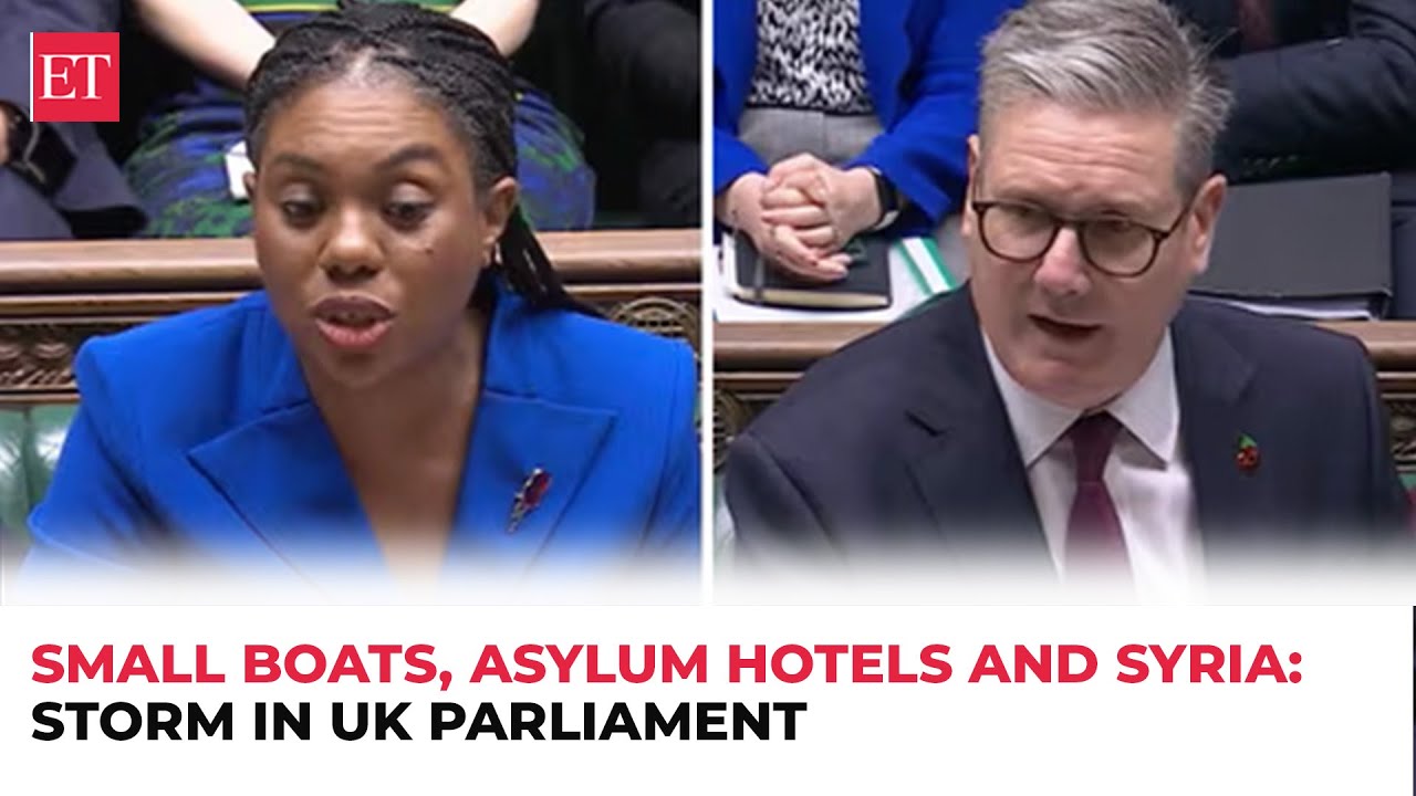 Small boats, asylum hotels and Syria: Storm in UK Parliament as Badenoch corners PM Starmer