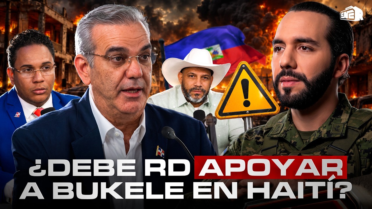 ¿DEBE RD APOYAR A BUKELE EN HAITÍ? ALCALDE DE DAJABÓN LANZA ADVERTENCIA