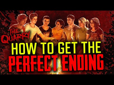 The Quarry - How to Get the PERFECT ENDING - Everyone Lives, All Evidence, Teens Acquitted!