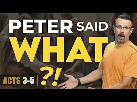 Acts 3-5: Who Is He Actually Talking To? - The REAL Meaning of the Book of Acts Series -- Jim Staley