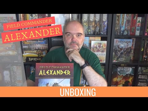 Field Commander: Alexander, by DVG - Unboxing (Greek)