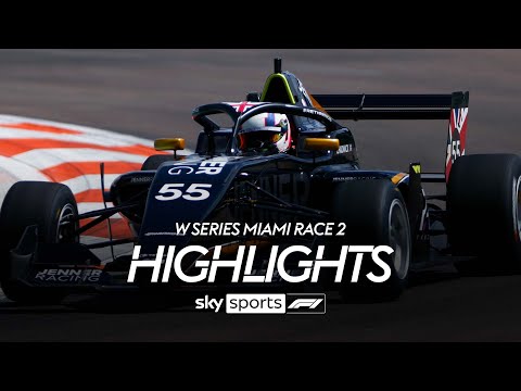 Jamie Chadwick triumph's Miami with another win! | W Series Miami Race 2