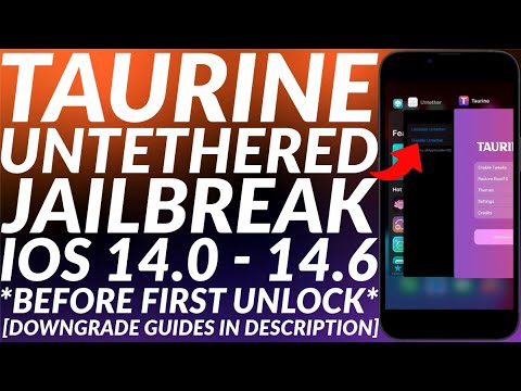 Exploring & Testing iOS 14 Untethered Jailbreak iOS 14.0 - 14.6 | Taurine Untethered Jailbreak