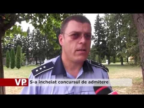 S-a încheiat concursul de admitere