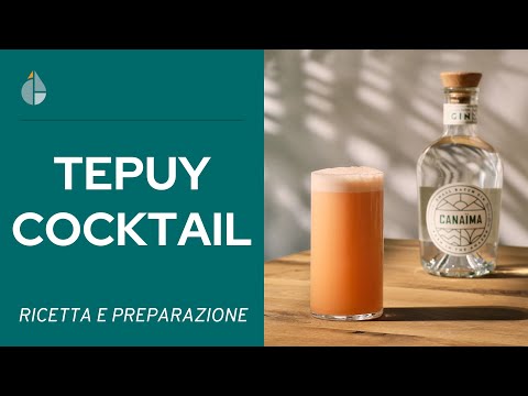 Il Tepuy Cocktail è un twist sul GARIBALDI ed è PIÙ BUONO