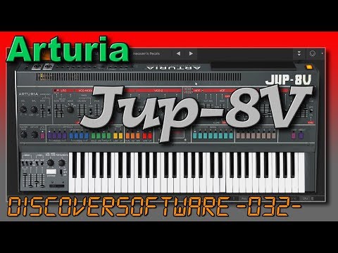 DiscoverSoftware // Arturia - Jup-8V