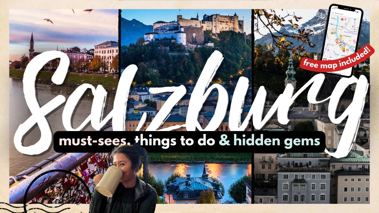BEST THINGS TO DO IN SALZBURG FOR FIRST TIMERS W/ MAP | 10+ Must-Dos, Hidden Gems & More!