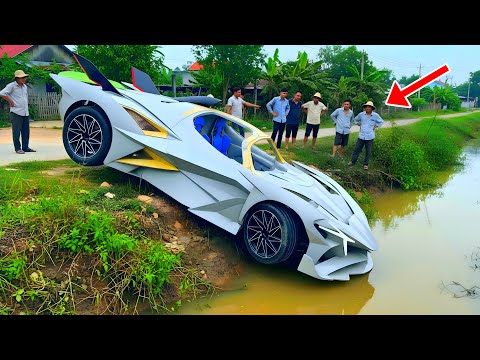 I Was Left By My Girlfriend I Built A Flying Supercar From An Old Toyota. #6