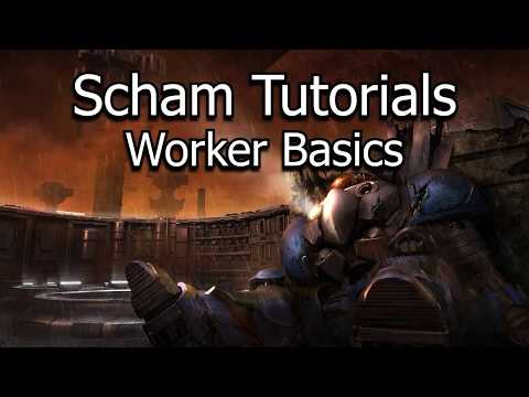 Scham Tutorials - Learn Brood War! - Worker Basics