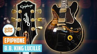 Video thumbnail for Introducing the NEW Epiphone B.B. King Lucille! 🎸 by GUITARGUITAR
