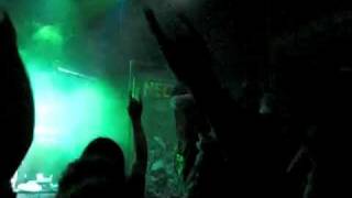 Scar Symmetry Live -The Iconoclast  "1st song of the evening" (Praha 8.11.2009, Abaton)