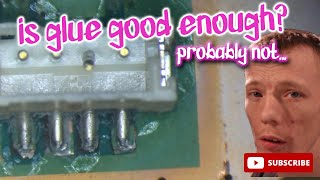 They SUPERGLUED A Broken Connector Onto The Motherboard! Can I Sort Things Out?