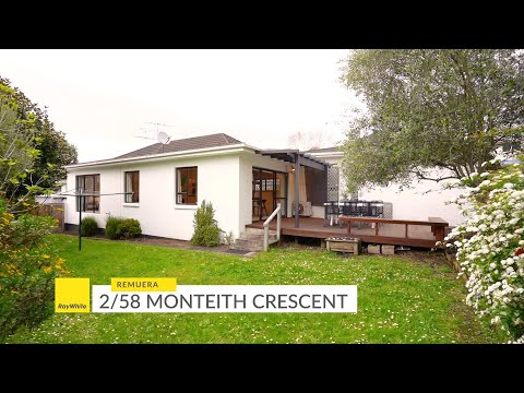 2/58 Monteith Crescent, Remuera -Michael & Tatyana Ataman