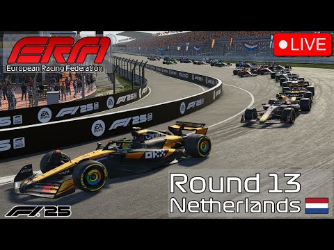 ERF1 Round 13 Netherlands 🇳🇱 | F1 25