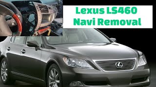 Lexus LS460 Navigation How To Step by Step Removal and Disassembly Ship for Repair or DIY Digitizer