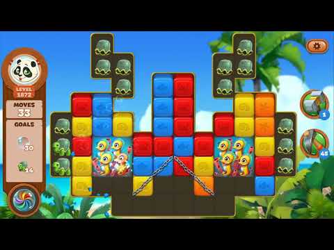 Lost Island Blast Adventure Level 1872 NO BOOSTERS - A S GAMING ✔️