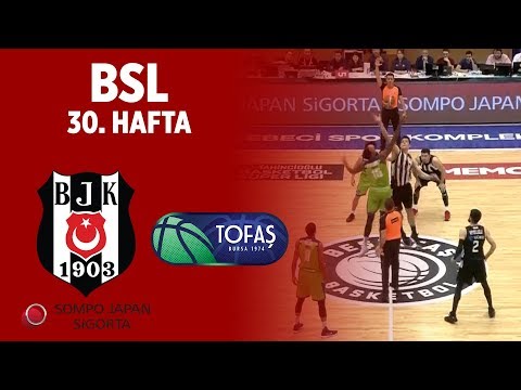 BSL 30. Hafta Özet | Beşiktaş Sompo Japan 78-73 Tofaş