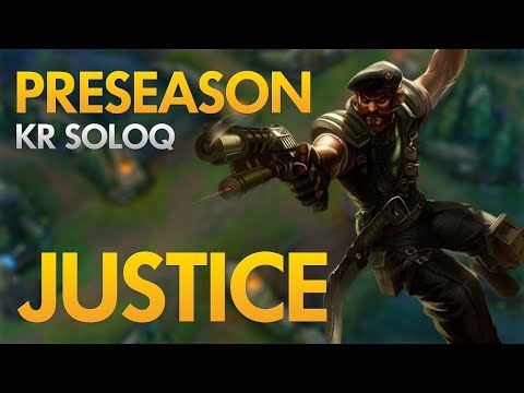 PRESEASON: JAG JUSTICE - Gangplank Mid Lane