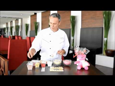 Valentine Lollipop by Chef Jean Marc