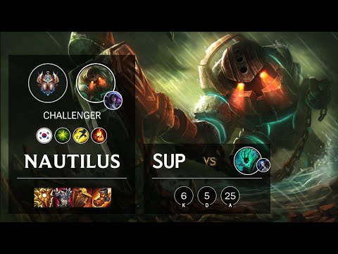 Nautilus Support vs Thresh - KR Challenger Patch 11.11