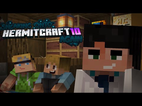 Jim and Martyn Sneak Onto Hermitcraft... Again! - Shortz