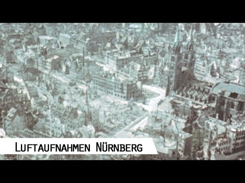 Flight over Nuremberg 1945 - Aerial Footage (SFP 186)