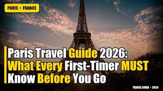 Paris Travel Guide 2026 What Every First Timer MUST Know Before You Go