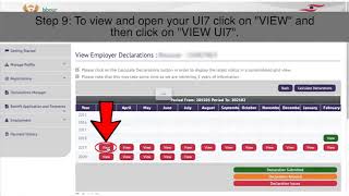 Tutorial on how to submit declaration  on ufiling.