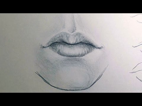 How to draw a mouth