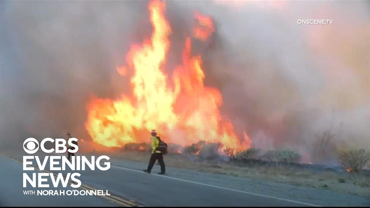 New wildfires erupt in Southern California