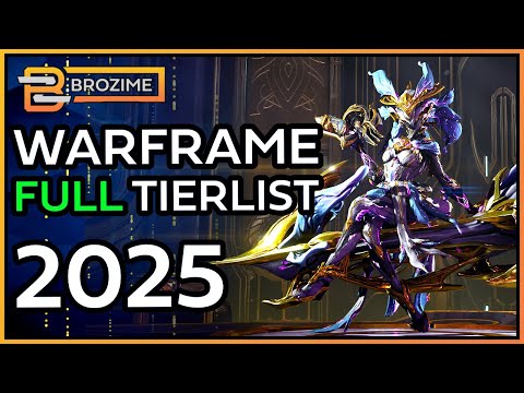 RANKING EVERY WARFRAME FULL ROSTER 2025