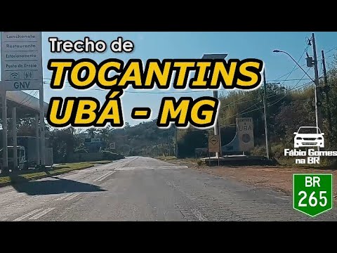 Trecho de Tocantins e Ubá Minas Gerais. Viagem de carro Para Brás Pires- MG. #parte10