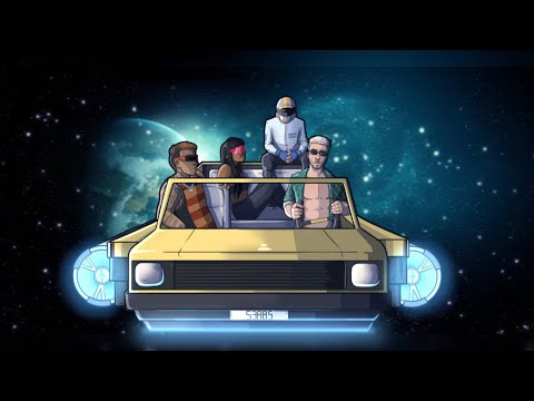 BLACK SERBS, SPACE CA$H - DOWN DOWN DOWN (Visualizer)