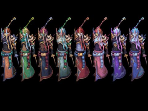 All Inkshadow Yone Chromas - League of Legends