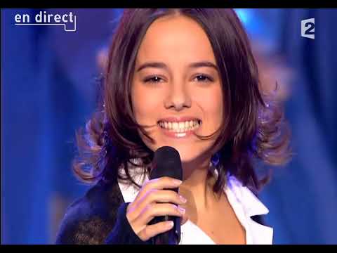 Alizée "Ella, Elle L'a" 2003/03/15  France Gall Cover Chanson N°1 FR2 (AI Restored/FHD/60FPS)