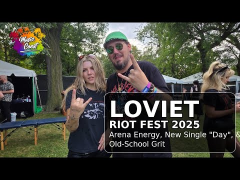 Loviet at Riot Fest 2025 | Arena Energy, New Single Day & Old-School Grit