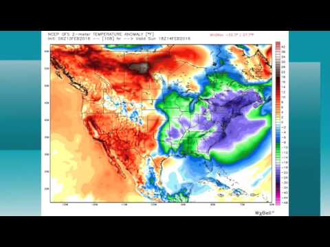February 10, 2016 Weather Xtreme Video - Morning Edition