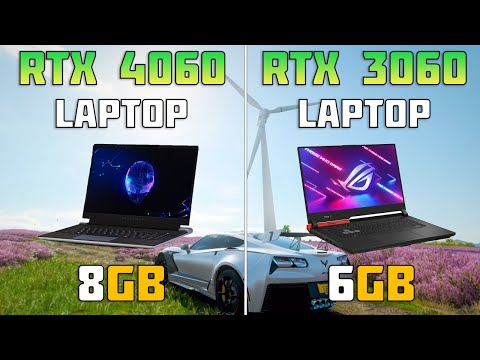 RTX 4060 Laptop vs RTX 3060 Laptop - 9 Games Test