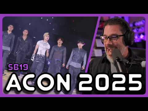Reacciones del director - SB19 - ¡En directo en la ACON 2025! (DAM, 8TonBall, Dungka, Crimzone)