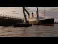 RMS Titanic Arrives In New York Blender Animation