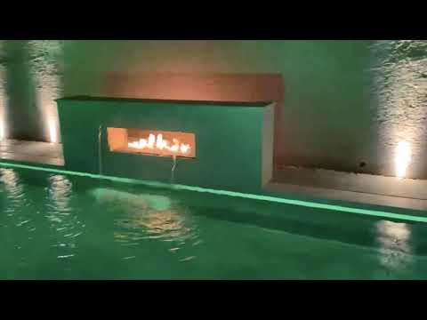 See how Triton Pools LV transforms a 15x40 piece of dirt into a dream of serenity and modern detail