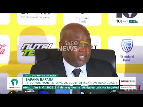 Pitso Mosimane Named New Bafana Bafana Head Coach