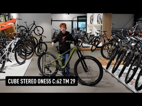 Lowkey ein krasses Bike! 😳 Toni mit dem CUBE STEREO ONE55 C:62 TM 29 bei Rad Sport Schmidt