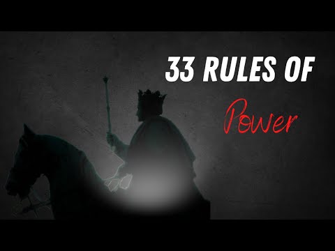 33 Rules of Power - Health masculinity