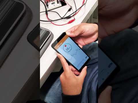 Heartbeat Detection using Lock in amplifier