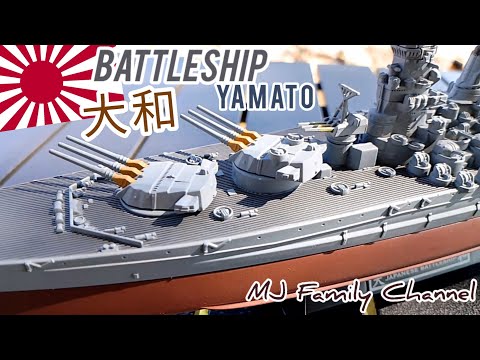 Battleship Yamato 大和 1:700 Model Outdoor Unboxing