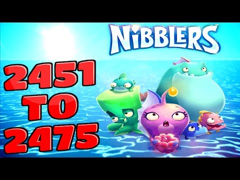 Rovio Nibblers Levels {2451 To 2475} Non PowerUp Walkthrough